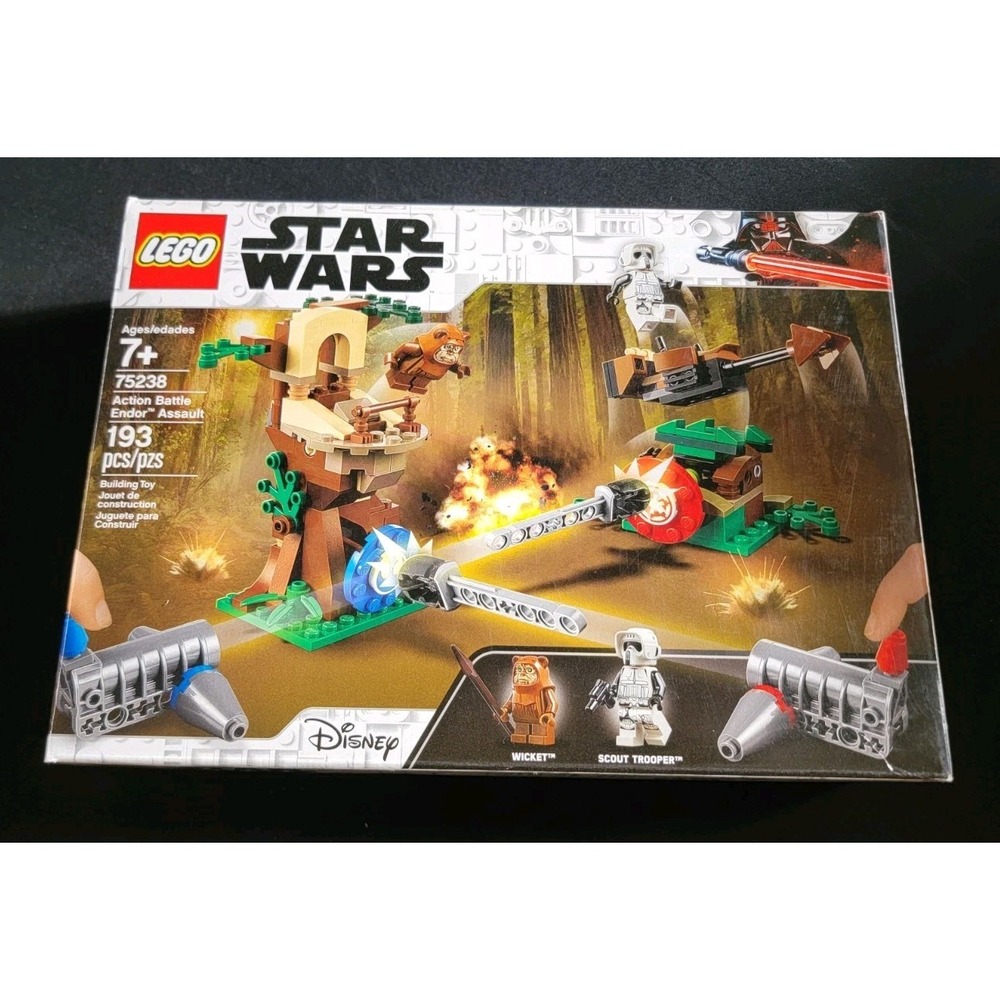 Lego Star Wars Set (75238) Action Battle Endor Assault EMPTY BOX ONLY